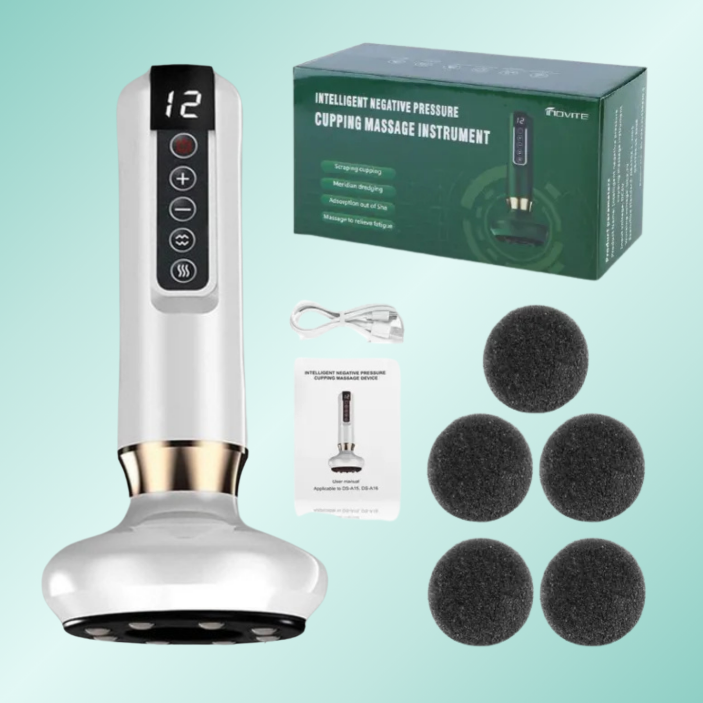 Smart Anti-Cellulite Vacuum + Free Firming Oil 