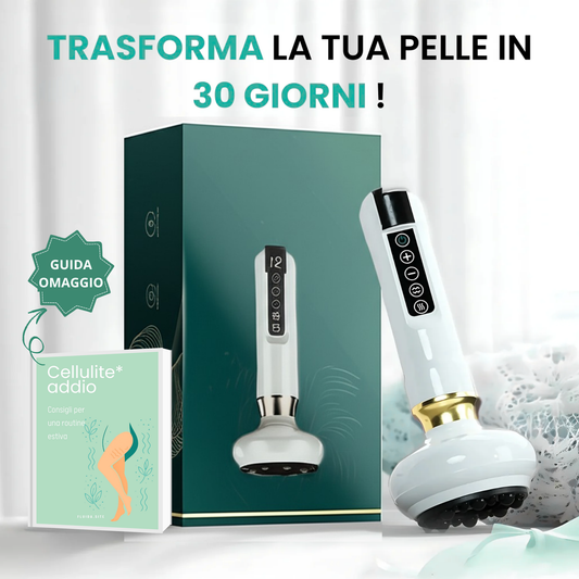 Vacuum intelligente anticellulite + Guida in Omaggio "Cellulite Addio - consigli per una routine estiva"